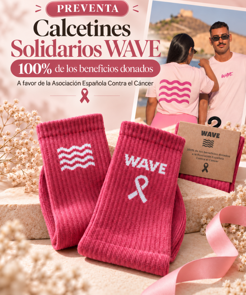 CALCETINES WAVE | CÁNCER MAMA (PREVENTA)