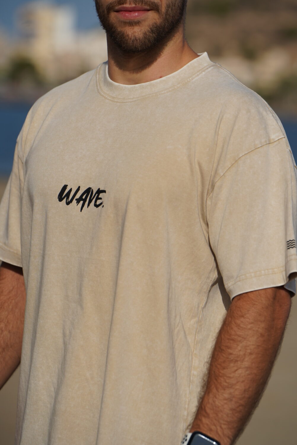 CAMISETA ACID | BEIGE - Imagen 3