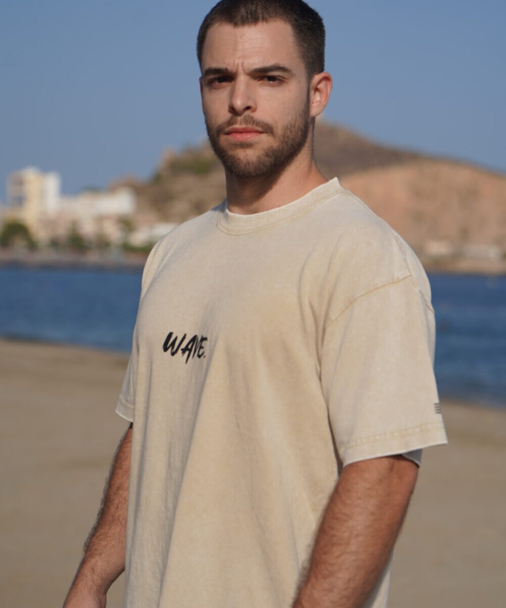 CAMISETA ACID | BEIGE