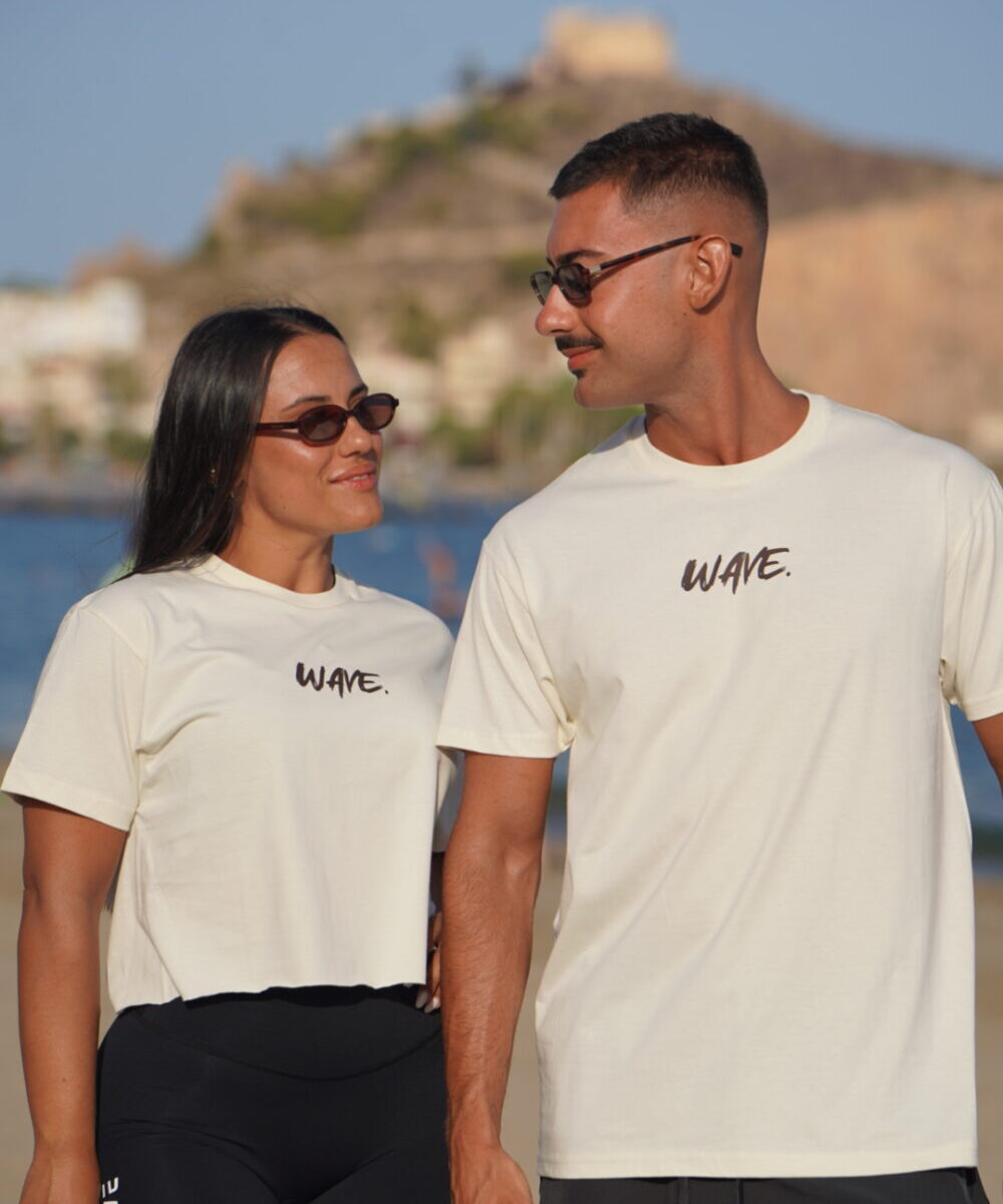 Alternative view of CROP TOP WAVE | CREMA