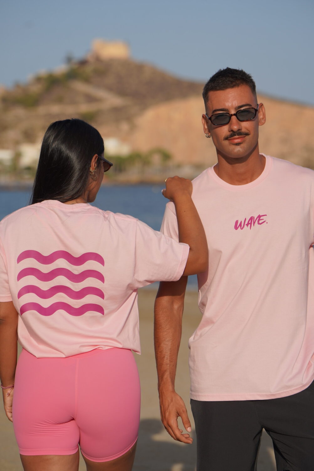 CAMISETA WAVE | ROSA
