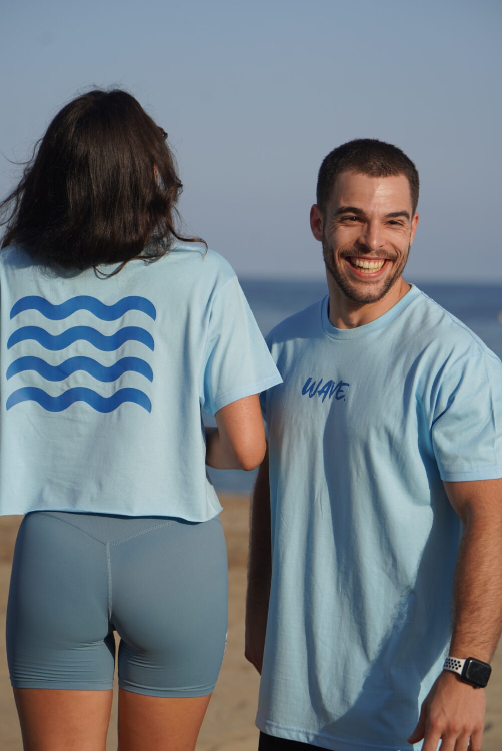 CROP TOP WAVE | CELESTE - Imagen 3