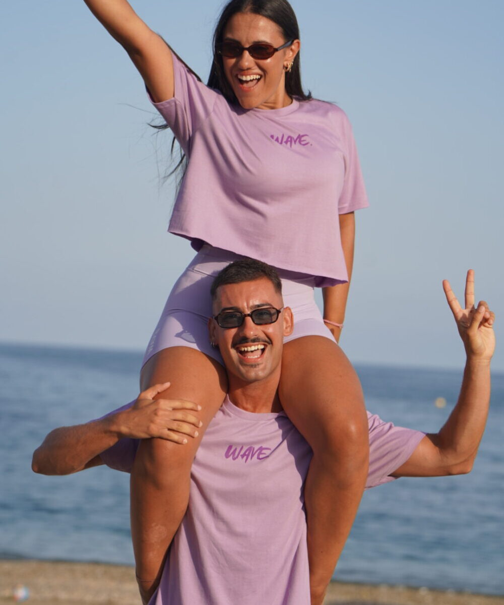 CROP TOP WAVE | MORADO