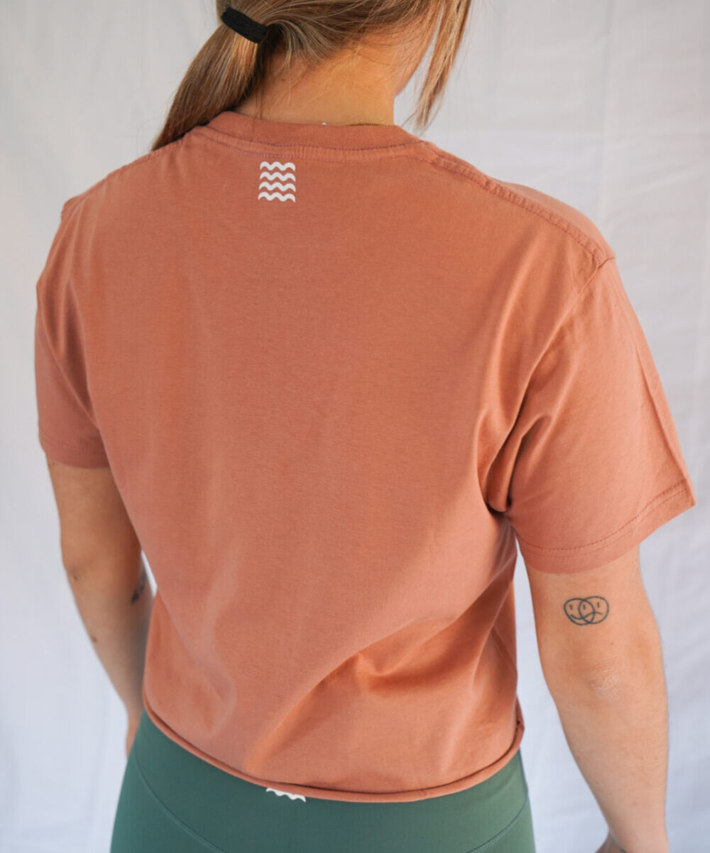 Alternative view of CROP TOP | SALMÓN