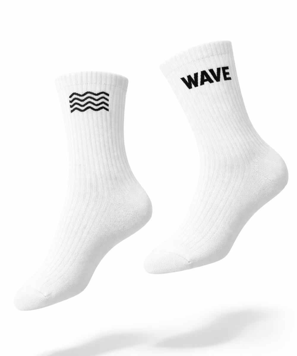 CALCETINES WAVE | BLANCO