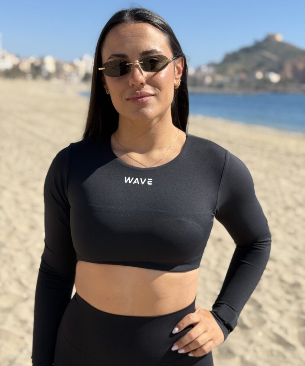 TOP DEPORTIVO NAOS | NEGRO