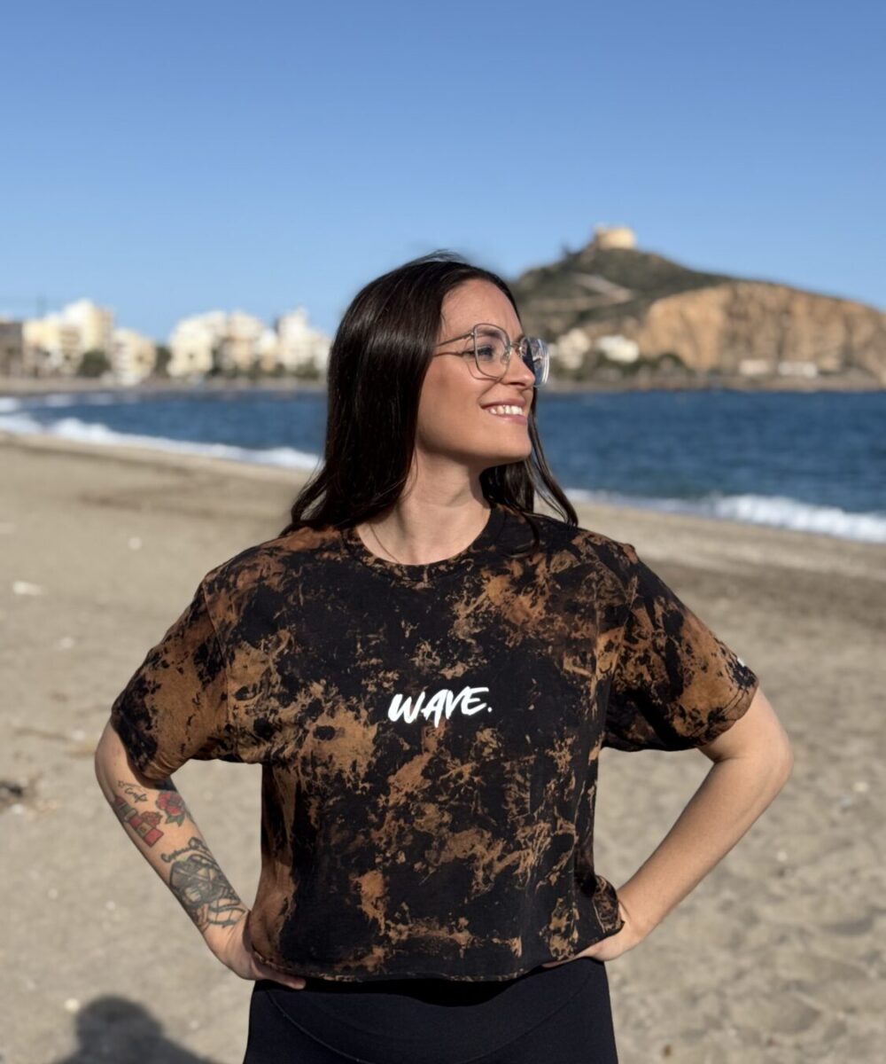 CROP TOP TIE DYE | NEGRA