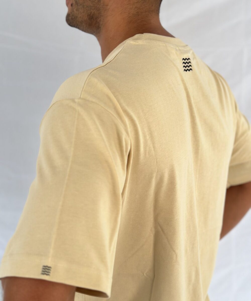 Alternative view of CAMISETA OVERSIZE | AMARILLO