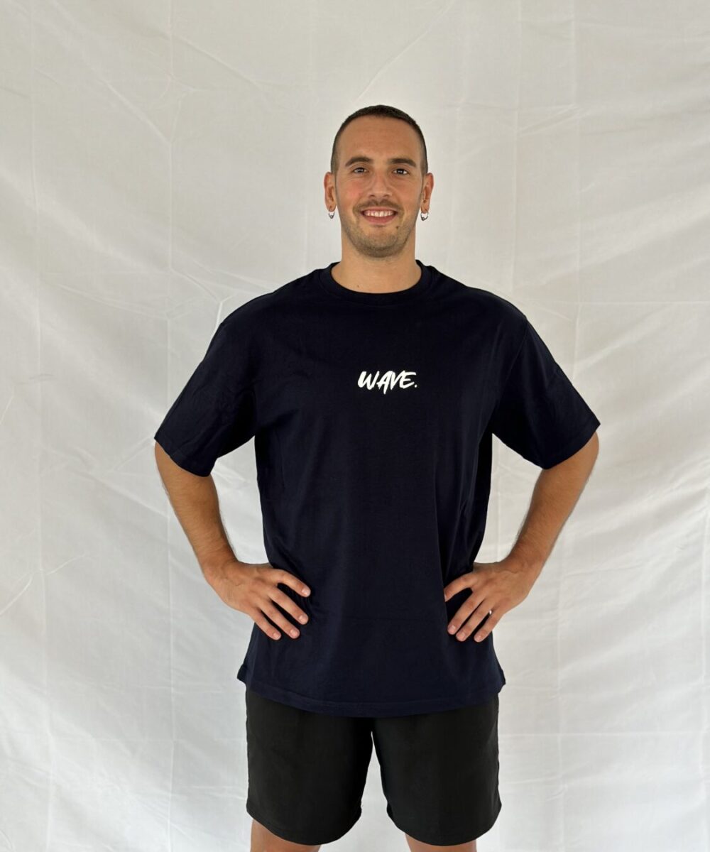 Alternative view of CAMISETA OVERSIZE | MARINO