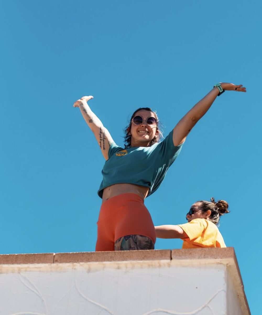 CROP TOP CAMP | AZUL