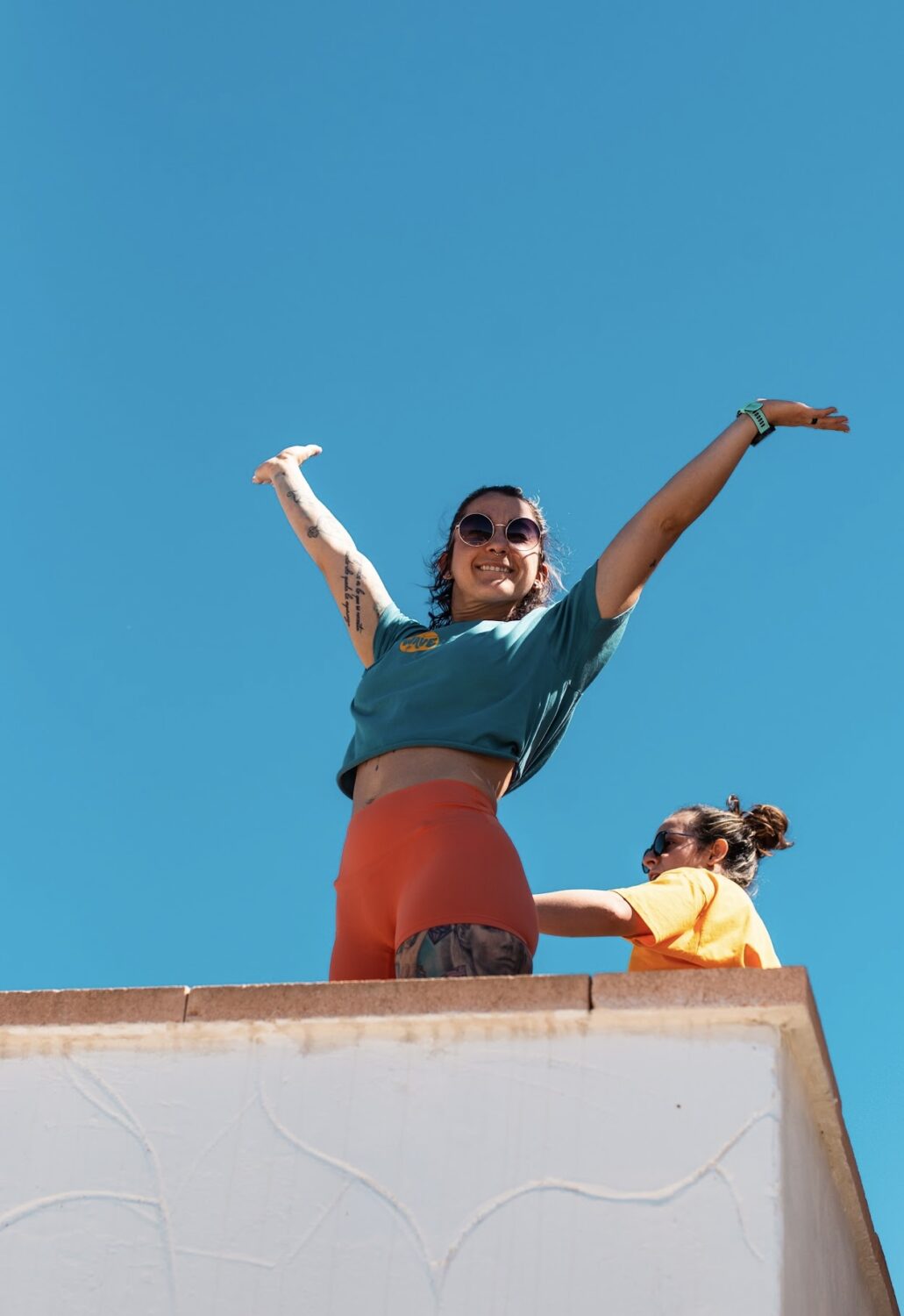 CROP TOP CAMP | AZUL