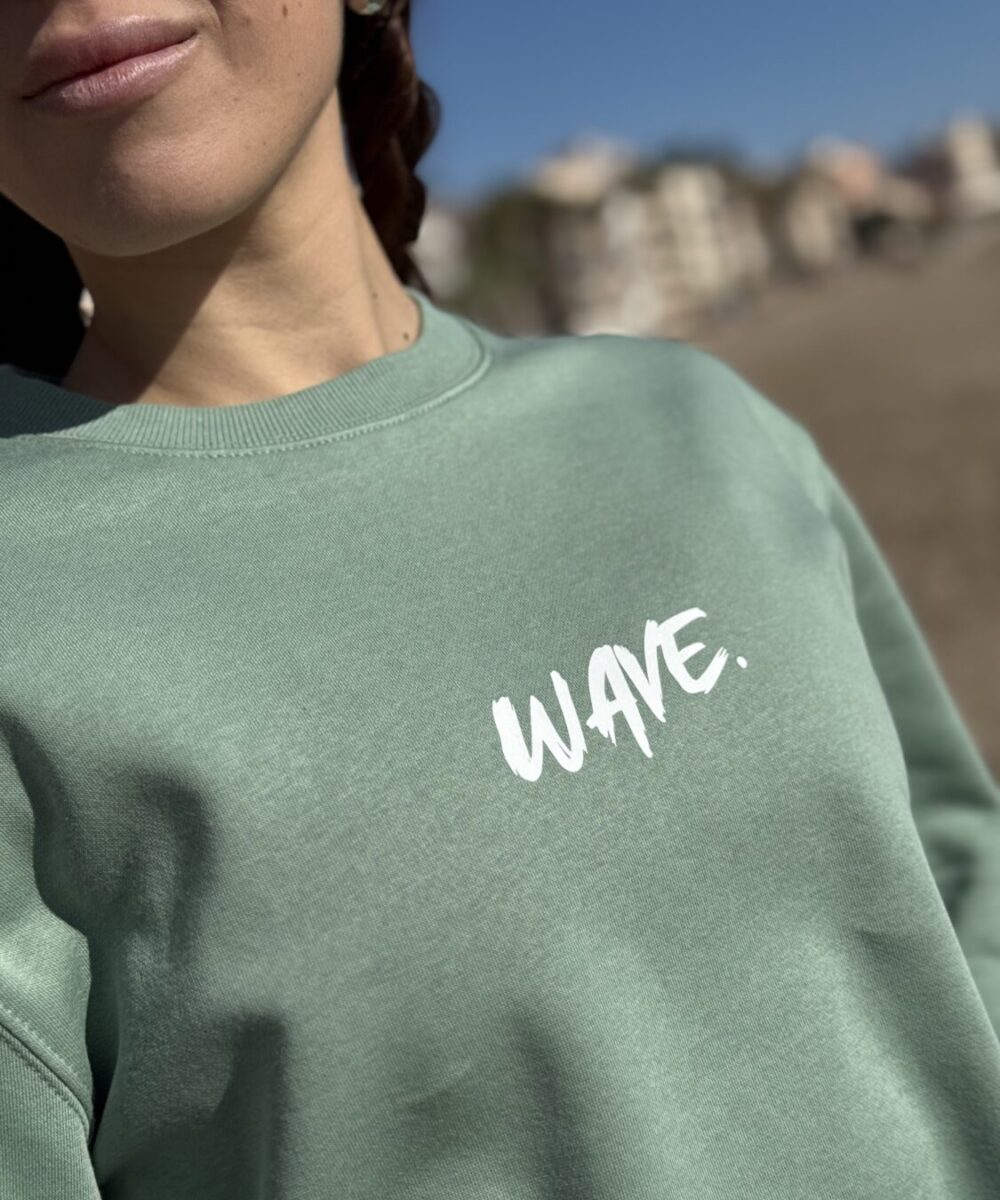 Alternative view of SUDADERA UNISEX OVERSIZE | MENTA