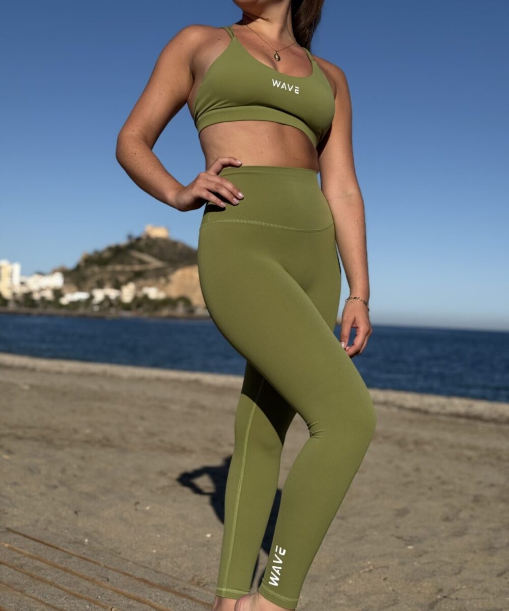 Alternative view of LEGGINGS FIT | PISTACHO