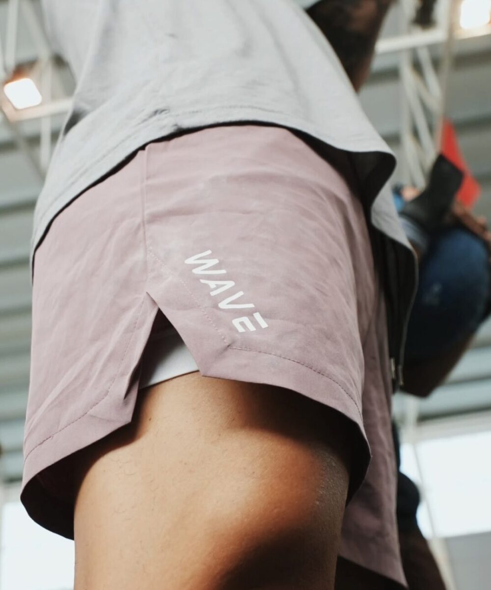 SHORT CON MALLA COMPRESIÓN | ROSA NUDE