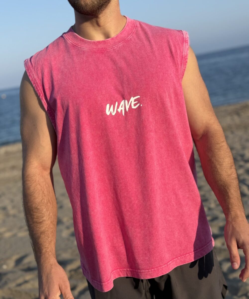 CAMISETA SIN MANGAS | FUCSIA