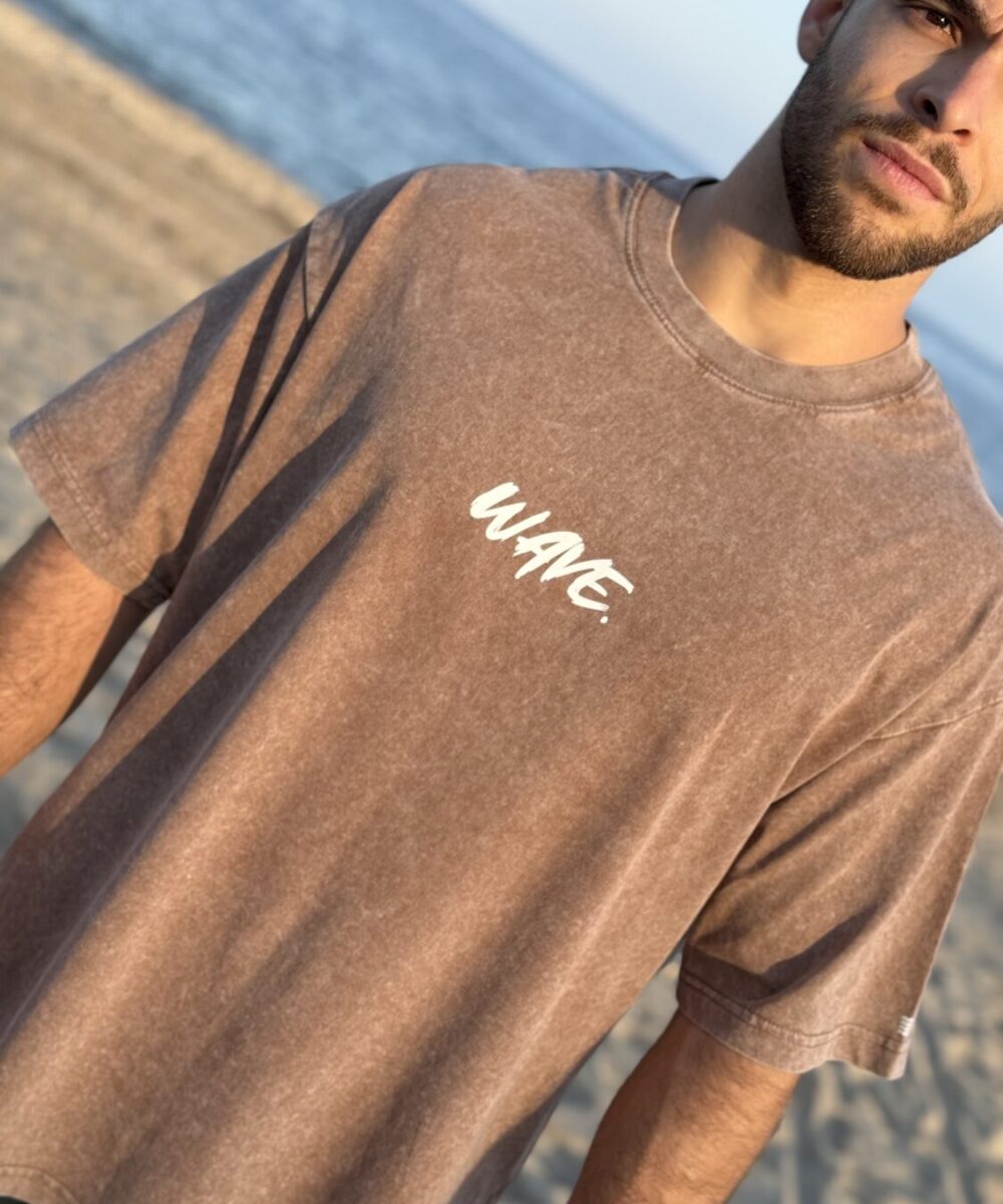 CAMISETA ACID | MARRÓN