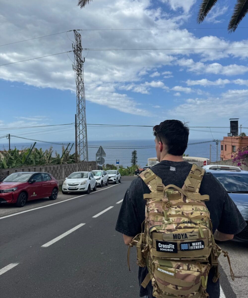 Alternative view of PARCHE MOCHILA WAVE FITNESS